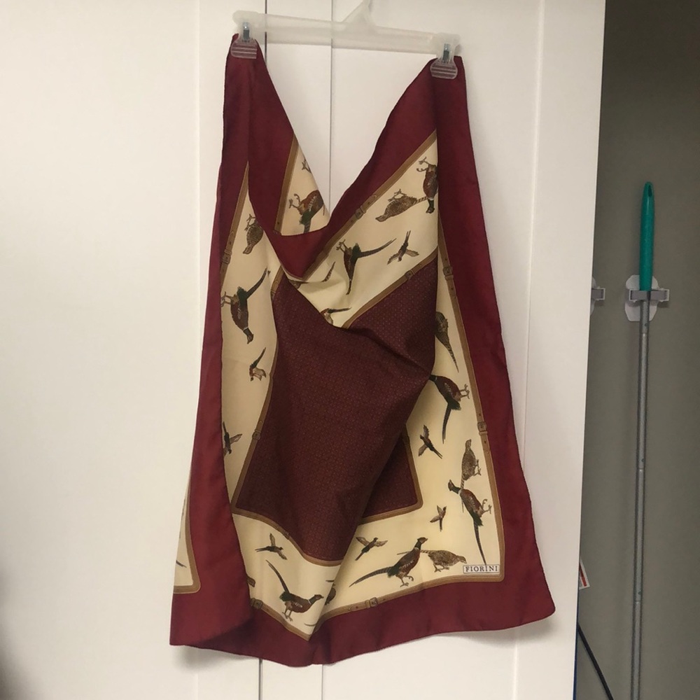 🐇 - bunny sale - Fiorini Italian scarf - vintage